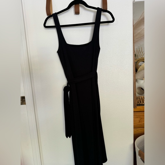 Aritzia Wilfred Saturn Midi Dress - Black M - Picture 6 of 7